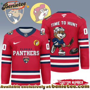 Florida Panthers Premium NHL Bucees Personalized Hockey Jersey
