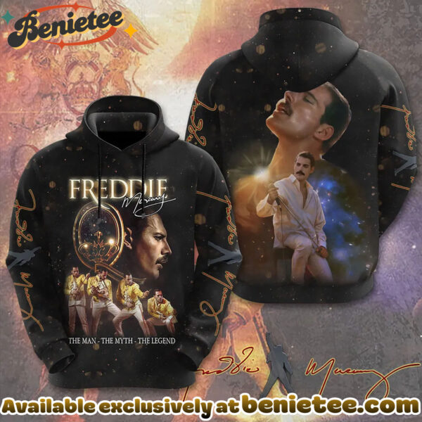 Freddie Mercury 80th Anniversary 3D Apparel Shirt, Hoodie, Sweatshirt - Ver 26