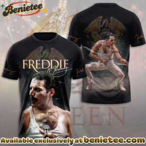 Freddie Mercury 80th Anniversary 3D Apparel Shirt, Hoodie, Sweatshirt - Ver 16