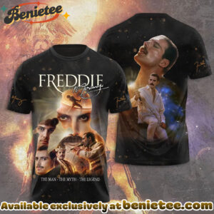 Freddie Mercury 80th Anniversary 3D Apparel Shirt, Hoodie, Sweatshirt - Ver 15