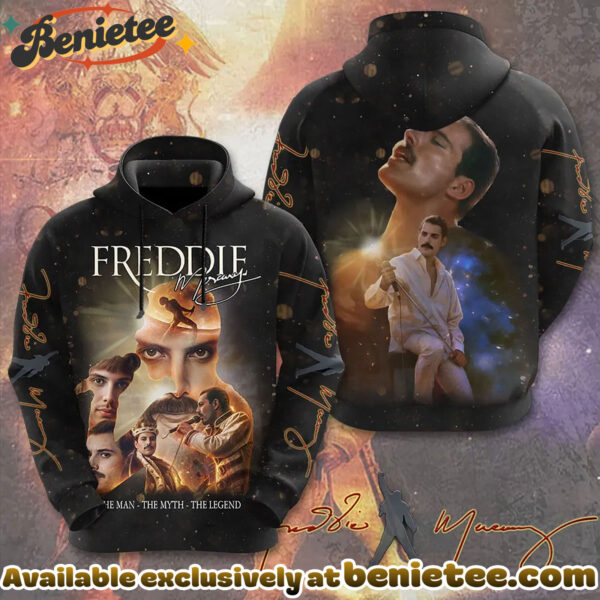 Freddie Mercury 80th Anniversary 3D Apparel Shirt, Hoodie, Sweatshirt - Ver 15