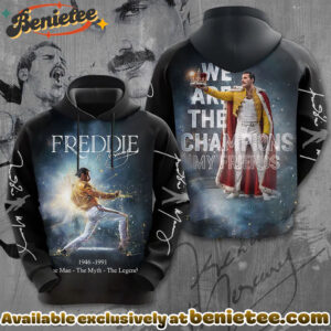 Freddie Mercury 80th Anniversary 3D Apparel Shirt, Hoodie, Sweatshirt - Ver 12