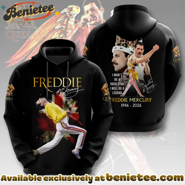 Freddie Mercury 80th Anniversary 3D Apparel Shirt, Hoodie, Sweatshirt
