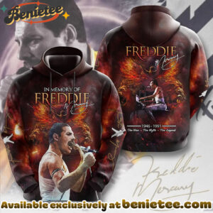 Freddie Mercury 80th Anniversary 3D Apparel Shirt, Hoodie, Sweatshirt - Ver 29