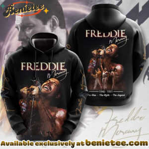 Freddie Mercury 80th Anniversary 3D Apparel Shirt, Hoodie, Sweatshirt - Ver 11