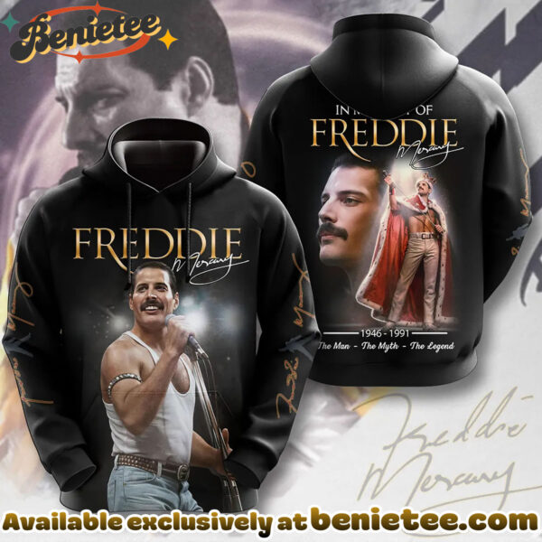 Freddie Mercury 80th Anniversary 3D Apparel Shirt, Hoodie, Sweatshirt - Ver 9