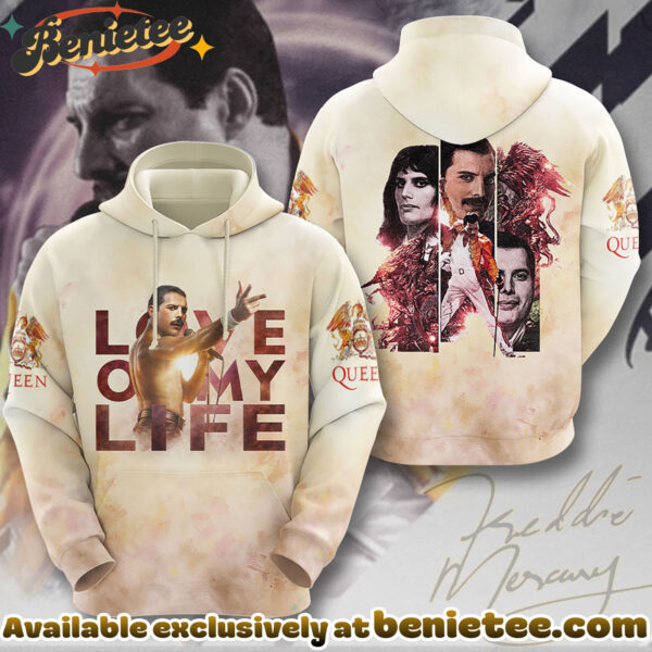 Freddie Mercury 80th Anniversary 3D Apparel Shirt, Hoodie, Sweatshirt - Ver 13