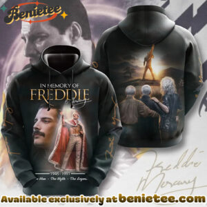 Freddie Mercury 80th Anniversary 3D Apparel Shirt, Hoodie, Sweatshirt - Ver 7