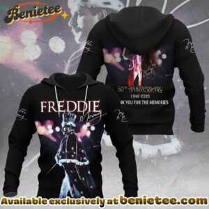 Freddie Mercury 80th Anniversary 3D Apparel Shirt, Hoodie, Sweatshirt - Ver 3