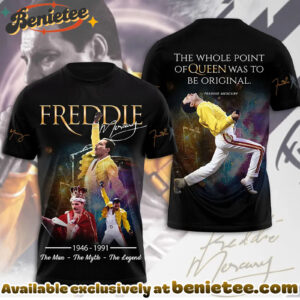 Freddie Mercury 80th Anniversary 3D Apparel Shirt, Hoodie, Sweatshirt - Ver 20