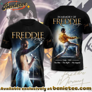 Freddie Mercury 80th Anniversary 3D Apparel Shirt, Hoodie, Sweatshirt - Ver 10