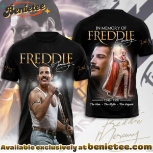 Freddie Mercury 80th Anniversary 3D Apparel Shirt, Hoodie, Sweatshirt - Ver 9