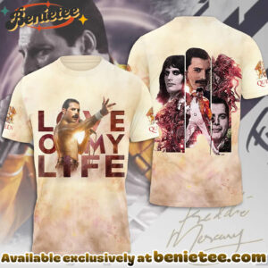 Freddie Mercury 80th Anniversary 3D Apparel Shirt, Hoodie, Sweatshirt - Ver 13