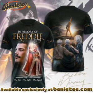 Freddie Mercury 80th Anniversary 3D Apparel Shirt, Hoodie, Sweatshirt - Ver 7