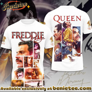 Freddie Mercury 80th Anniversary 3D Apparel Shirt, Hoodie, Sweatshirt - Ver 8