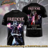 Freddie Mercury 80th Anniversary 3D Apparel Shirt, Hoodie, Sweatshirt - Ver 3