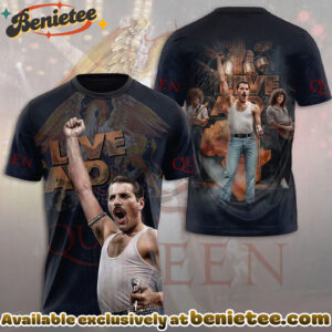 Freddie Mercury 80th Anniversary 3D Apparel Shirt, Hoodie, Sweatshirt - Ver 14