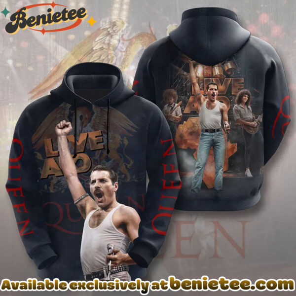 Freddie Mercury 80th Anniversary 3D Apparel Shirt, Hoodie, Sweatshirt - Ver 14