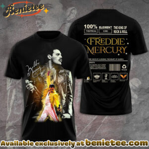 Freddie Mercury 80th Anniversary 3D Apparel Shirt, Hoodie, Sweatshirt - Ver 17