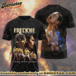 Freddie Mercury 80th Anniversary 3D Apparel Shirt, Hoodie, Sweatshirt - Ver 26