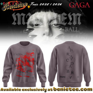 GAGA The Mayhem Ball Tour 2025 Limited Edition T-shirt, Hoodie, Sweatshirt - Ver 12