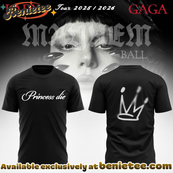 GAGA The Mayhem Ball Tour 2025 Limited Edition Tshirt - Ver 3