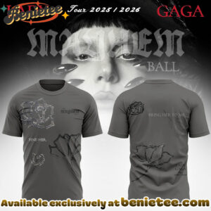 GAGA The Mayhem Ball Tour 2025 Limited Edition Tshirt - Ver 9