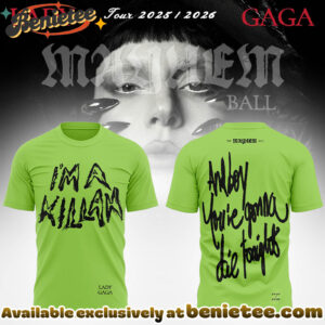 GAGA The Mayhem Ball Tour 2025 Limited Edition Tshirt - Ver 8