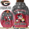 Georgia Bulldogs Premium NCAA Peanuts Anniversary 3D Waffle Hoodie, Sweatshirt, Tshirt HI