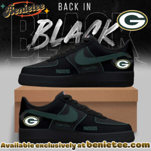 Green Bay Packers - 2025 Back In Black Limited Edition Air Force 1