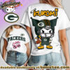 Green Bay Packers Premium NFL Kuromi Women Shirt