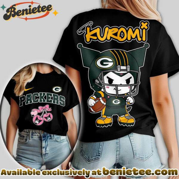 Green Bay Packers Premium NFL Kuromi Women Shirt