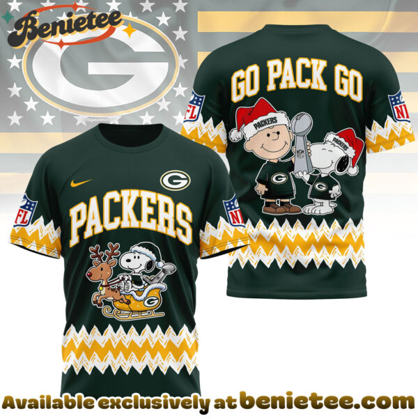 Green Bay Packers Premium NFL Snoopy Super Bowl Holiday 3D Shirt, Hoodie, Sweatshirt