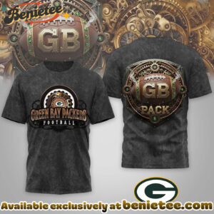 Green Bay Packers Premium NFL Steampunk T-shirt