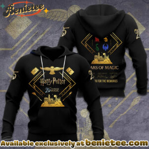 Harry Potter 25th Anniversary 3D Apparel Shirt, Hoodie, Sweatshirt - Ver 2