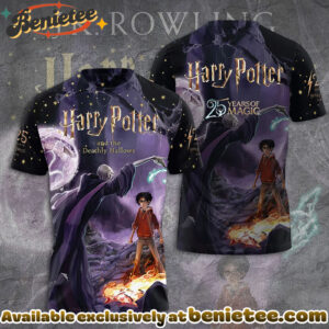 Harry Potter 25th Anniversary 3D Apparel Shirt, Hoodie, Sweatshirt - Ver 9