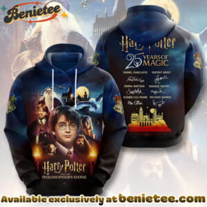 Harry Potter 25th Anniversary 3D Apparel Shirt, Hoodie, Sweatshirt - Ver 7