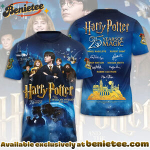 Harry Potter 25th Anniversary 3D Apparel Shirt, Hoodie, Sweatshirt