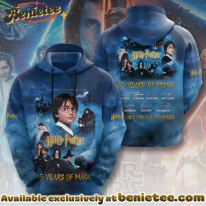 Harry Potter 25th Anniversary 3D Apparel Shirt, Hoodie, Sweatshirt - Ver 5