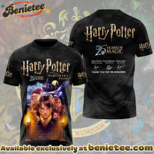 Harry Potter 25th Anniversary 3D Apparel Shirt, Hoodie, Sweatshirt - Ver 16
