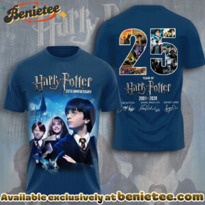 Harry Potter 25th Anniversary 3D Apparel Shirt, Hoodie, Sweatshirt - Ver 18