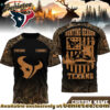 Houston Texans Premium NFL Hunting Season 3D Shirt
