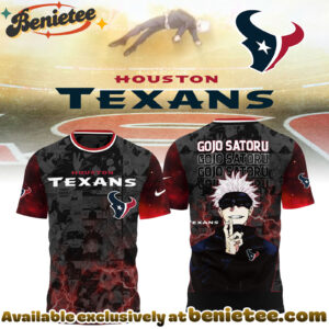 Houston Texans x Jujutsu Kaisen Limited Edition T-Shirt - Ver 2
