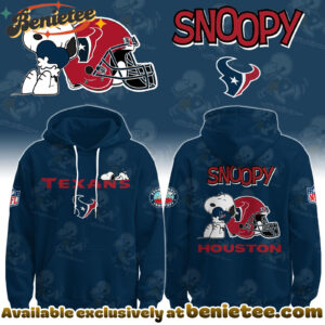 Houston Texans x Snoopy Hoodie, Sweatshirt, T-shirt Limited Edition - Selling Out Fast