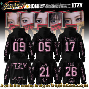 ITZY ALBUM TUNNEL VISION Collection Hoodie, Shirt, Sweatshirt