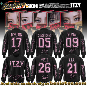 ITZY ALBUM TUNNEL VISION Collection Sweatshirt, Shirt, Hoodie