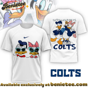 Indianapolis Colts Premium NFL Donald And Daisy 3D Tshirt, Sweatshirt, Hoodie