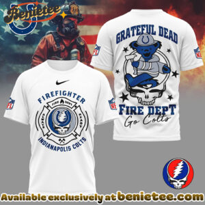 Indianapolis Colts Premium NFL Grateful Dead Firefighter 3D Shirt, Hoodie, Sweatshirt