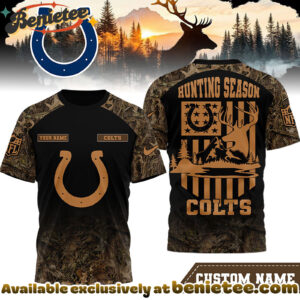 Indianapolis Colts Premium NFL Hunting Season 3D Shirt