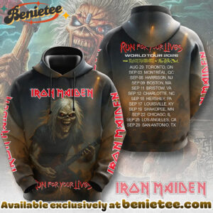 Iron Maiden 3D Apparel Hoodie, Tshirt, Sweatshirt - Ver 4